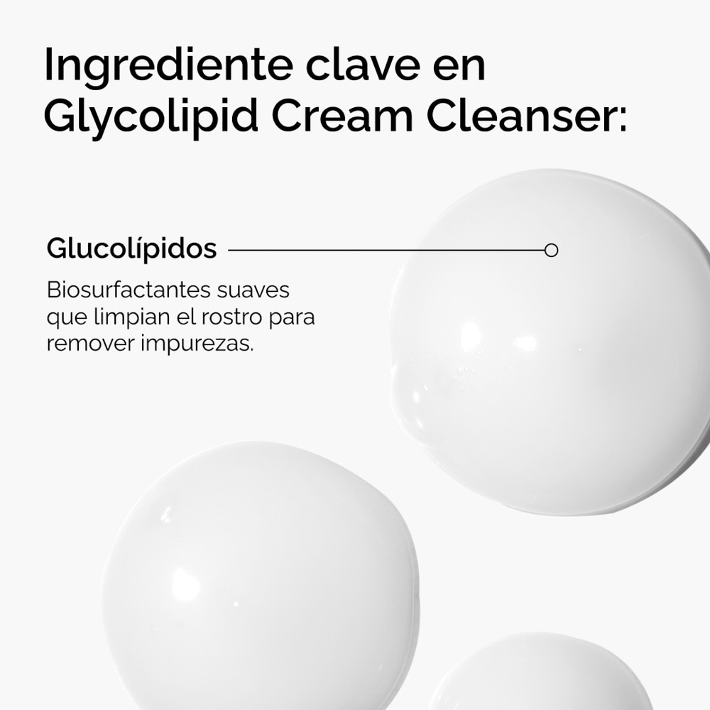 GLYCOLIPID CREAM CLEANSER (LIMPIADOR Y DESMAQUILLANTE PARA EL ROSTRO CON GLIPOL&Iacute;PIDOS)